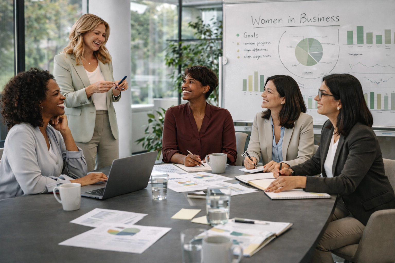 Positive Women in Business women leaders in conversation